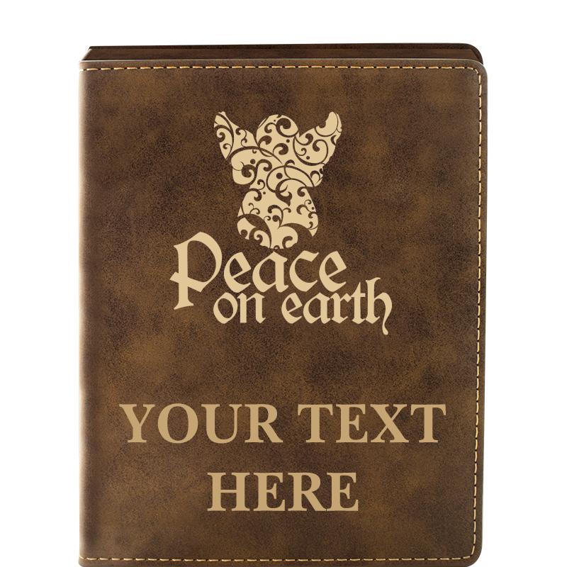 LEATHER WINE SET RUSTIC 4 PC