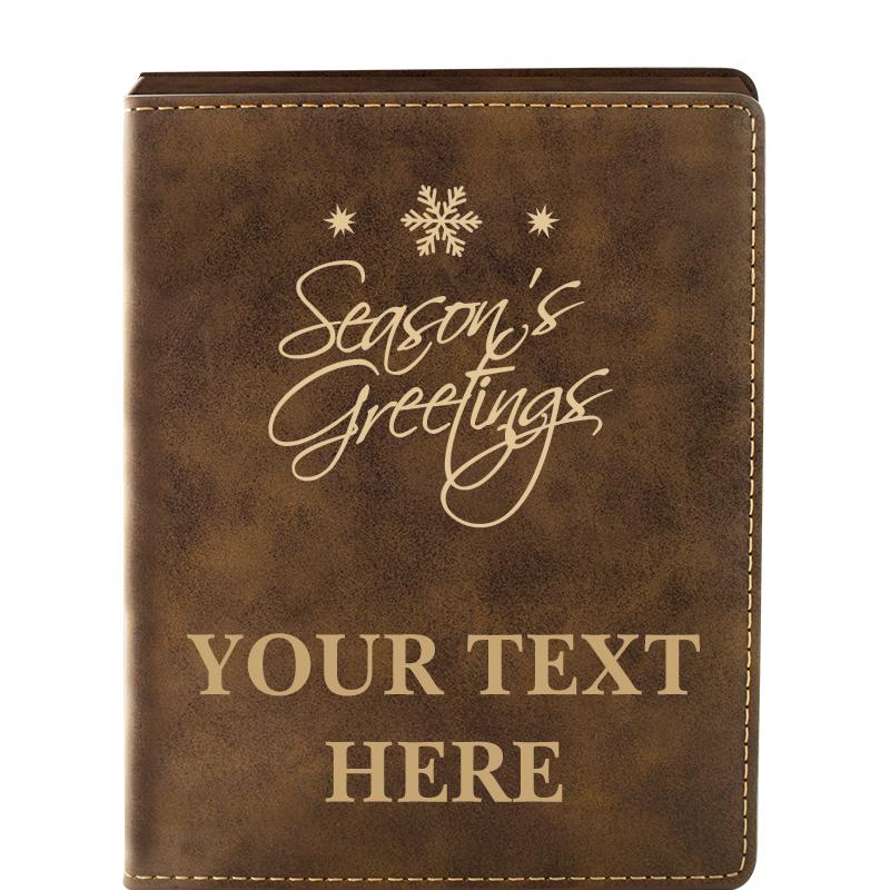 LEATHER WINE SET RUSTIC 4 PC