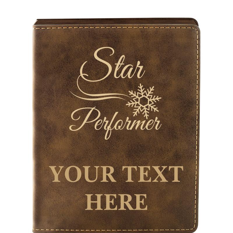 LEATHER WINE SET RUSTIC 4 PC