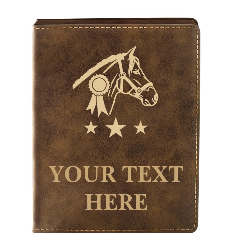 LEATHER WINE SET RUSTIC 4 PC