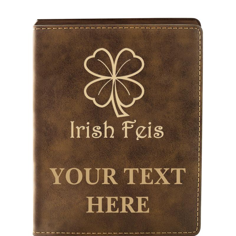 LEATHER WINE SET RUSTIC 4 PC