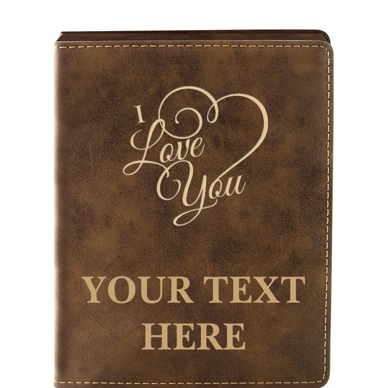 LEATHER WINE SET RUSTIC 4 PC