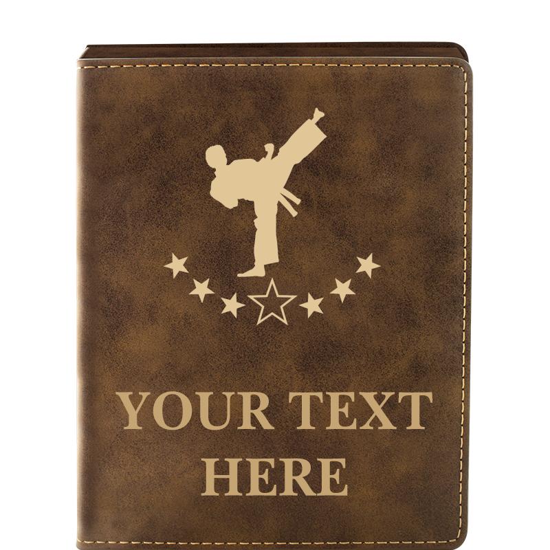 LEATHER WINE SET RUSTIC 4 PC