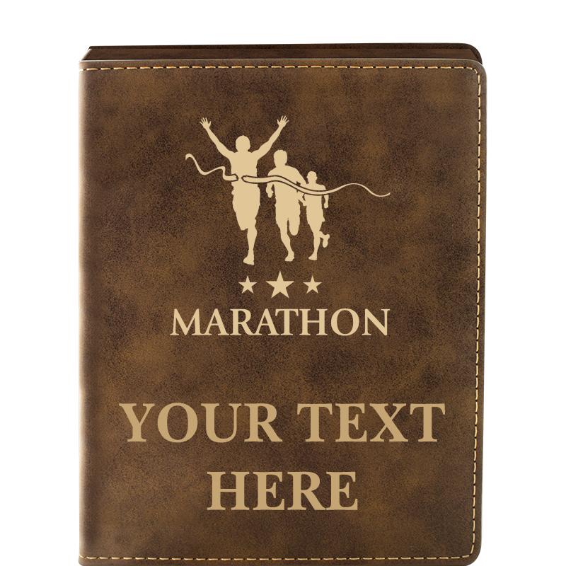 LEATHER WINE SET RUSTIC 4 PC