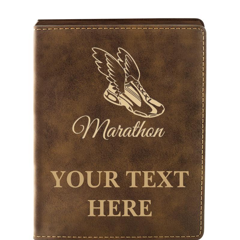 LEATHER WINE SET RUSTIC 4 PC