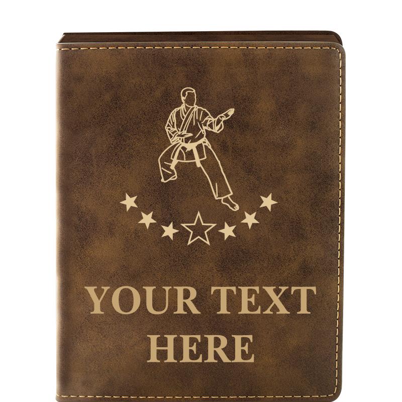 LEATHER WINE SET RUSTIC 4 PC