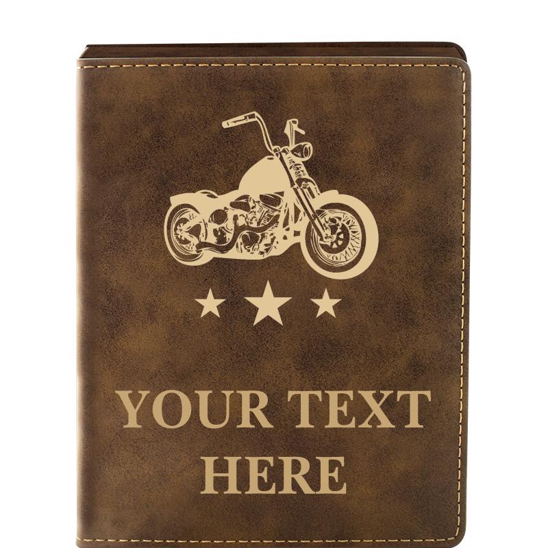 LEATHER WINE SET RUSTIC 4 PC