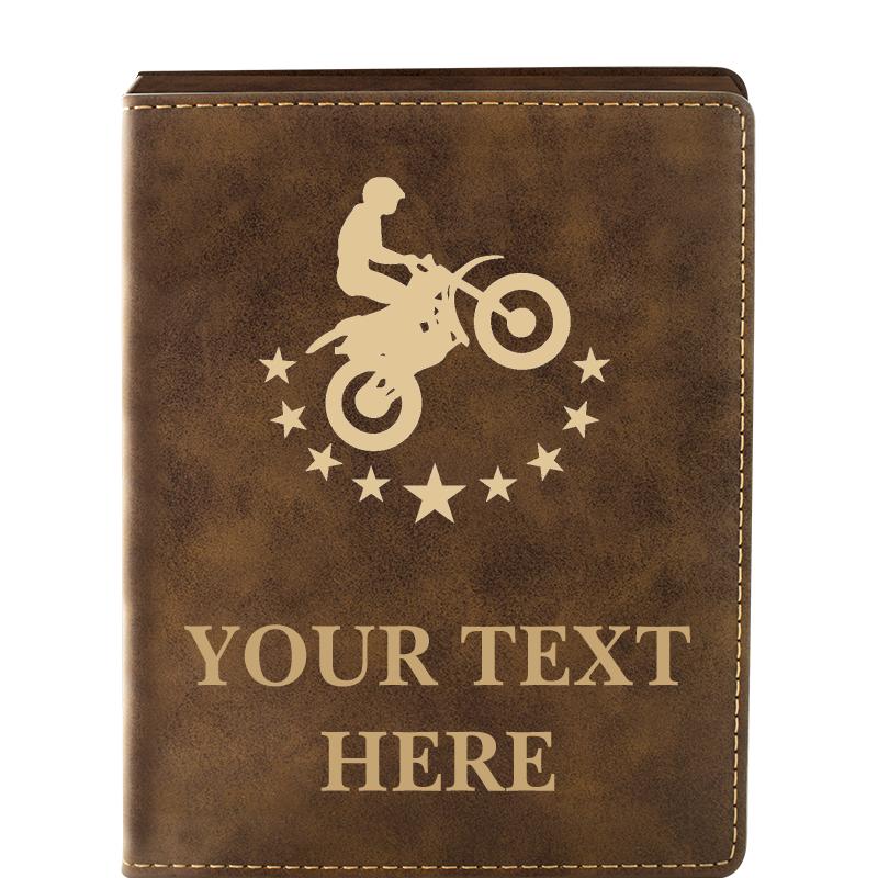 LEATHER WINE SET RUSTIC 4 PC