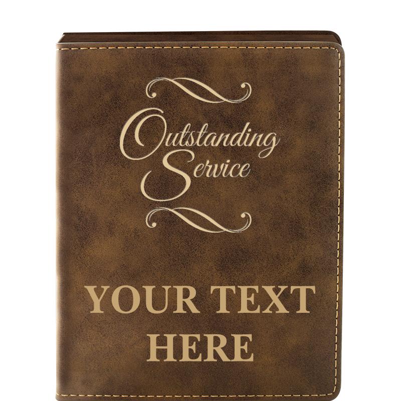 LEATHER WINE SET RUSTIC 4 PC