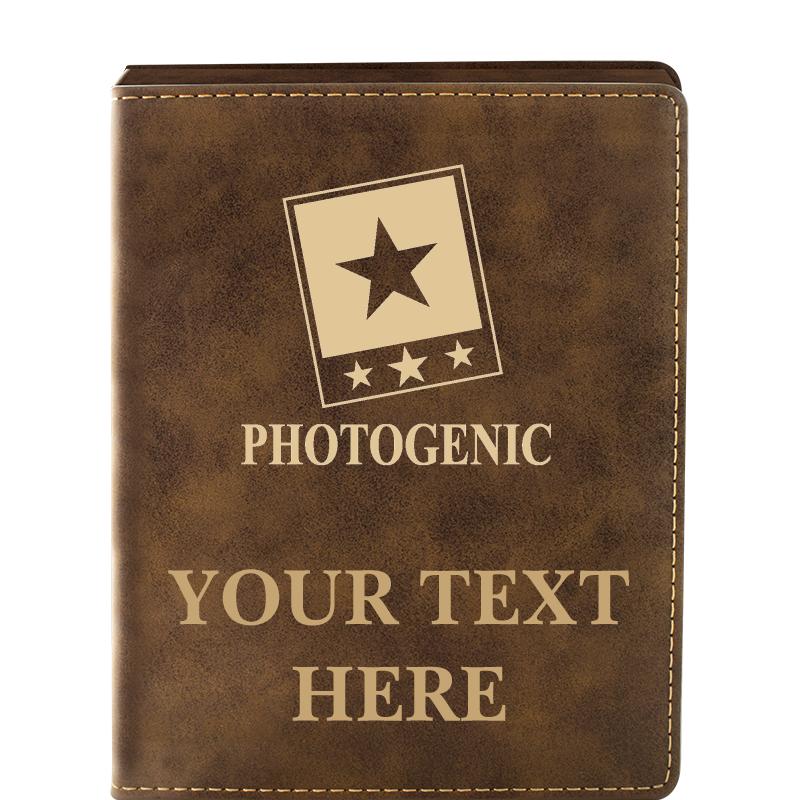 LEATHER WINE SET RUSTIC 4 PC