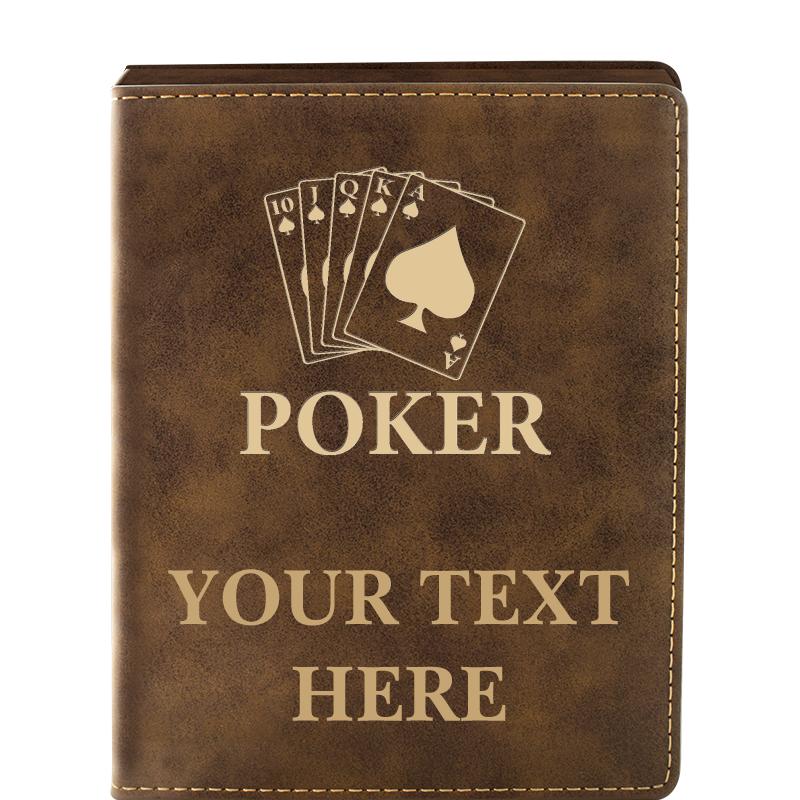 LEATHER WINE SET RUSTIC 4 PC