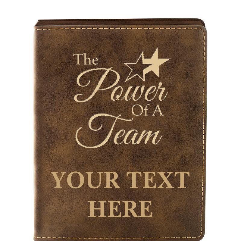 LEATHER WINE SET RUSTIC 4 PC