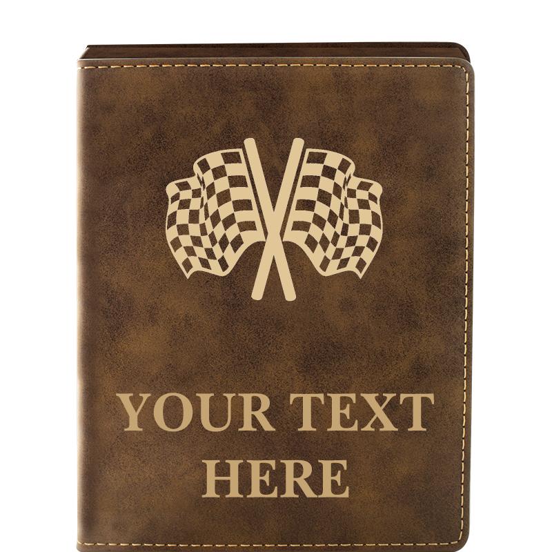 LEATHER WINE SET RUSTIC 4 PC