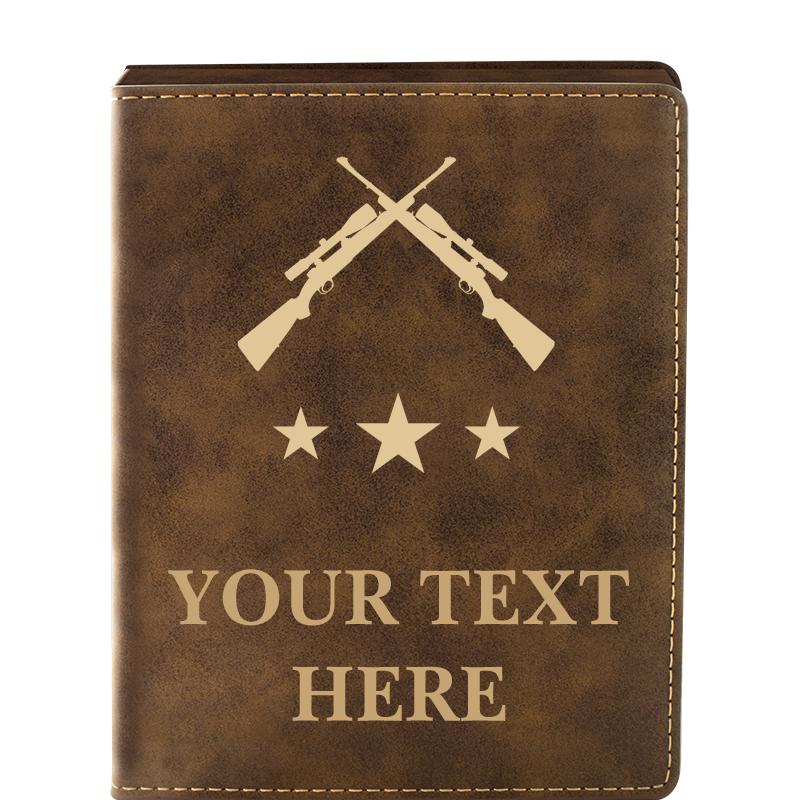 LEATHER WINE SET RUSTIC 4 PC