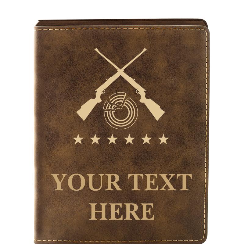 LEATHER WINE SET RUSTIC 4 PC