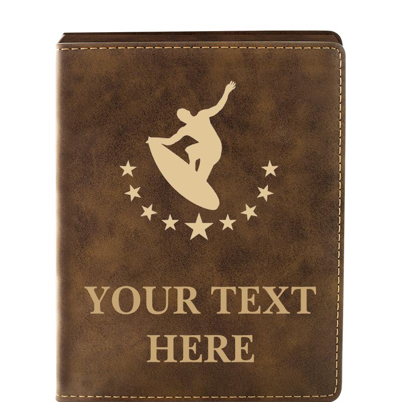 LEATHER WINE SET RUSTIC 4 PC