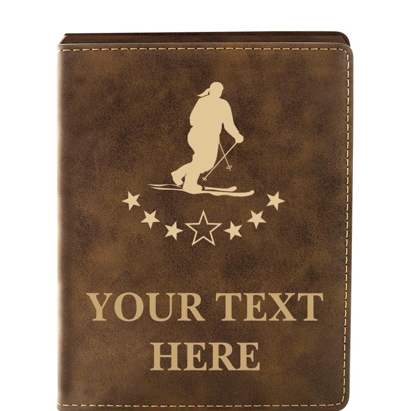 LEATHER WINE SET RUSTIC 4 PC