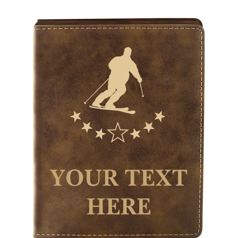 LEATHER WINE SET RUSTIC 4 PC