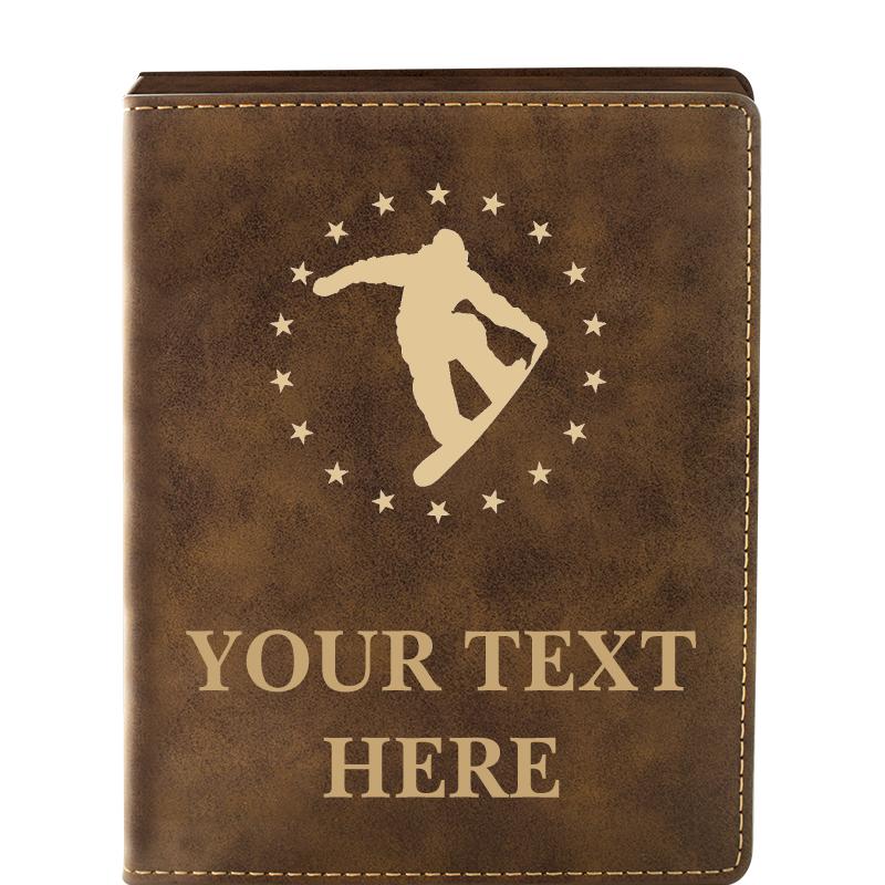 LEATHER WINE SET RUSTIC 4 PC