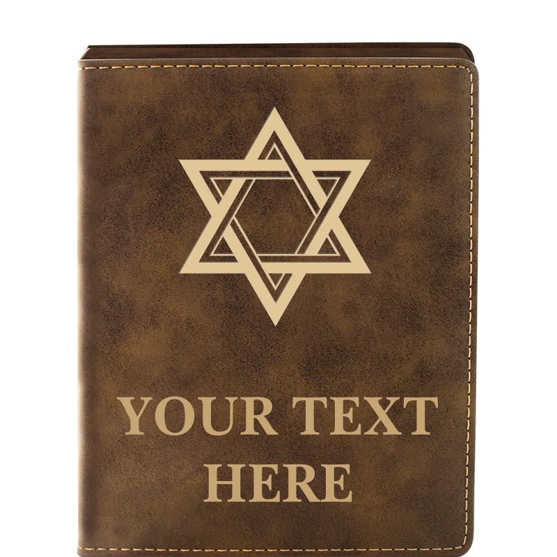 LEATHER WINE SET RUSTIC 4 PC