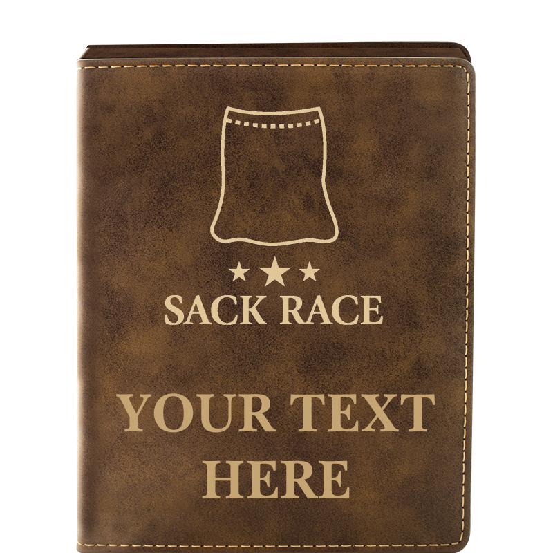 LEATHER WINE SET RUSTIC 4 PC