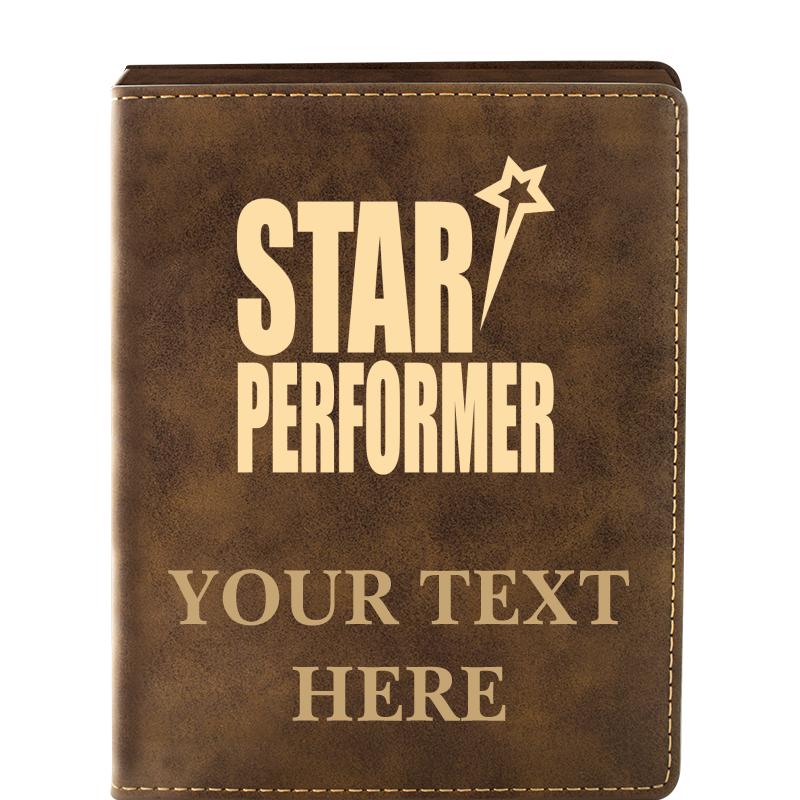 LEATHER WINE SET RUSTIC 4 PC