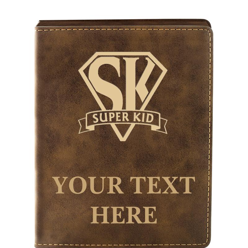 LEATHER WINE SET RUSTIC 4 PC