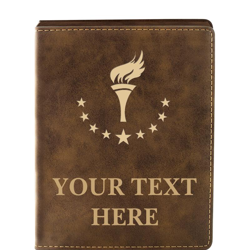 LEATHER WINE SET RUSTIC 4 PC