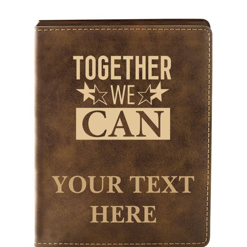 LEATHER WINE SET RUSTIC 4 PC