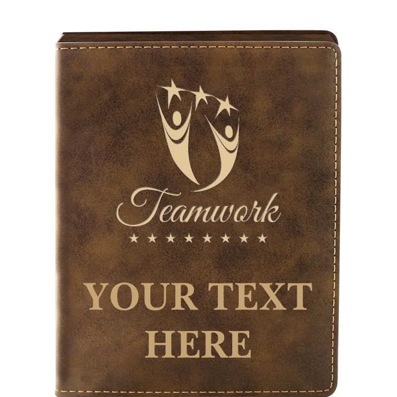 LEATHER WINE SET RUSTIC 4 PC