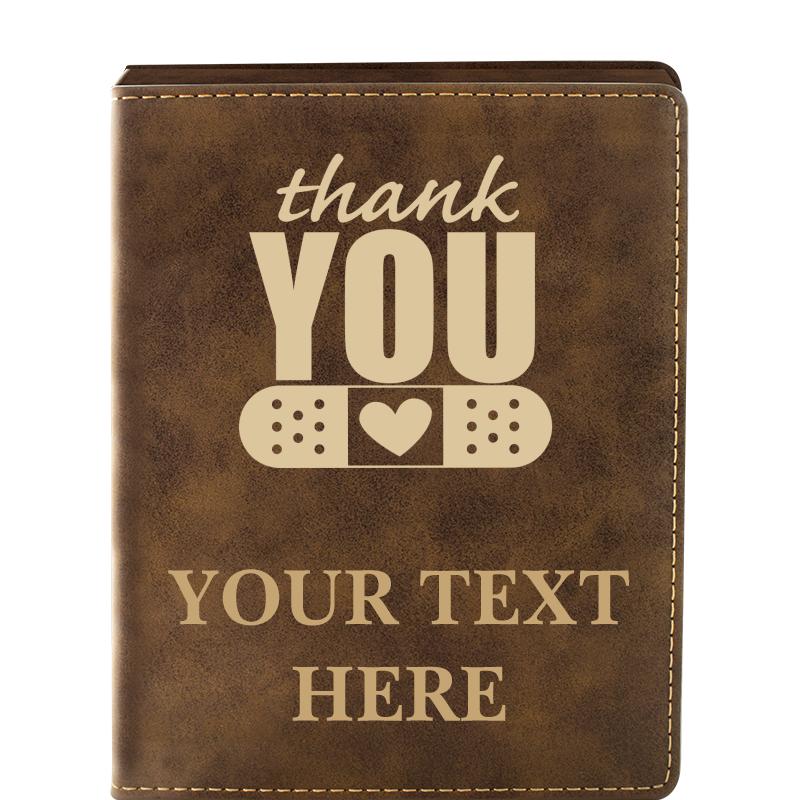 LEATHER WINE SET RUSTIC 4 PC