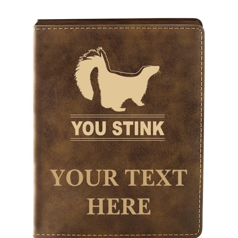 LEATHER WINE SET RUSTIC 4 PC