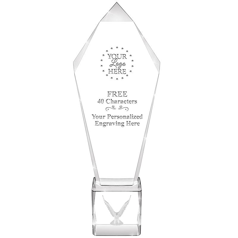 11" ACE CRYSTAL WITH 3D BASE