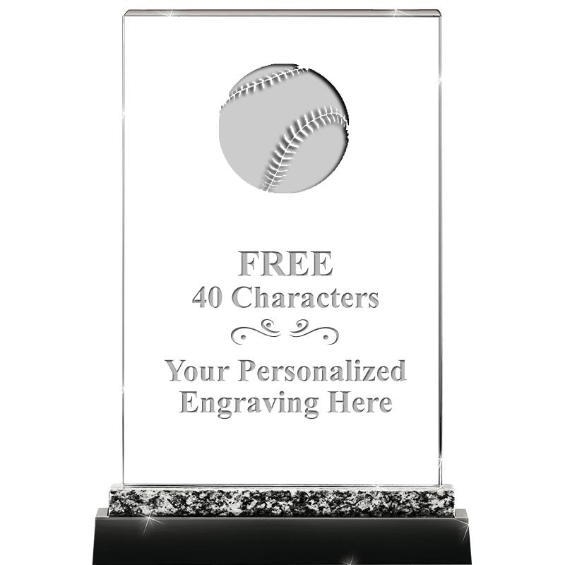 8.5" MARBLE WORKS CRYSTAL