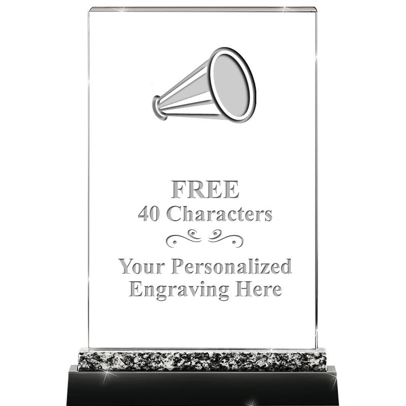 8.5" MARBLE WORKS CRYSTAL