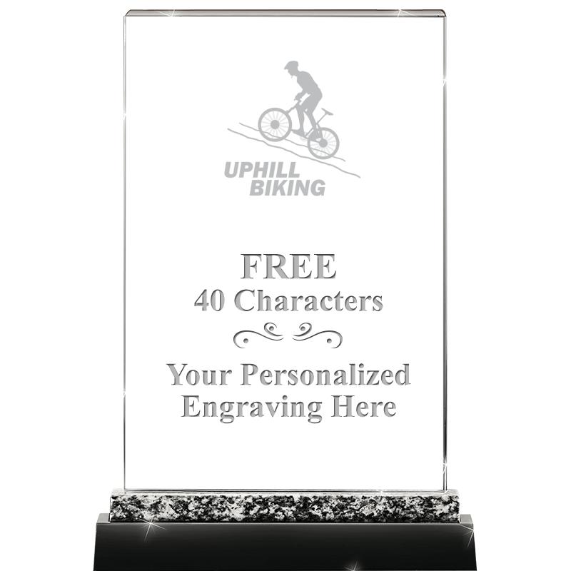 8.5" MARBLE WORKS CRYSTAL