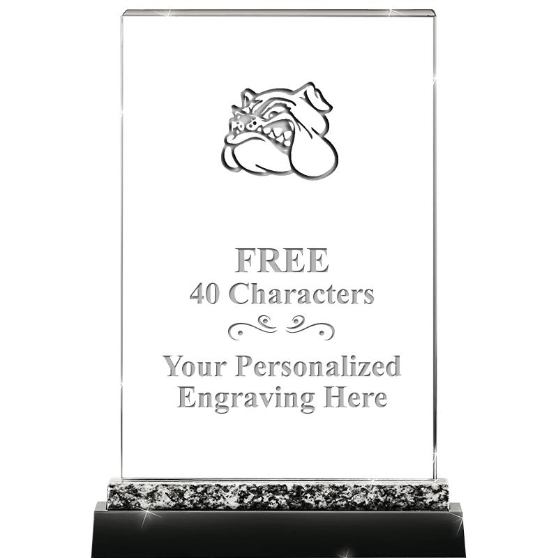 8.5" MARBLE WORKS CRYSTAL