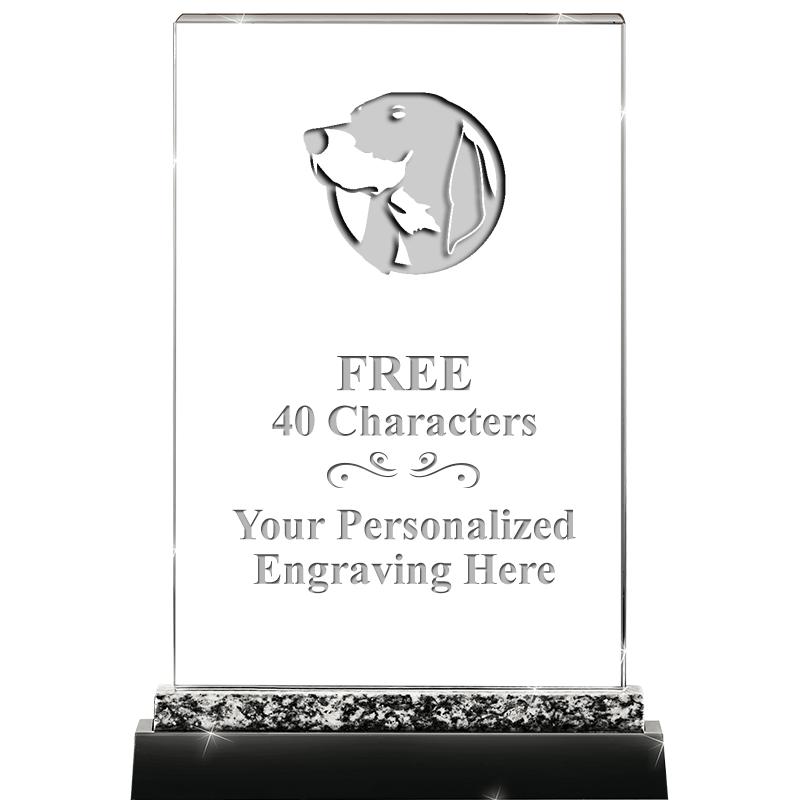 8.5" MARBLE WORKS CRYSTAL