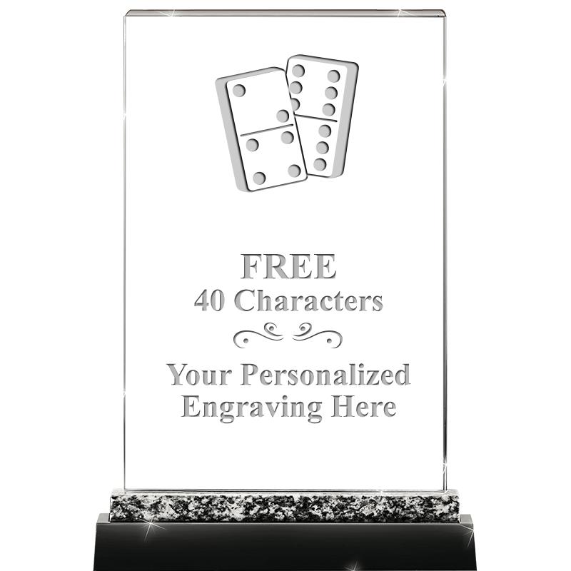 8.5" MARBLE WORKS CRYSTAL