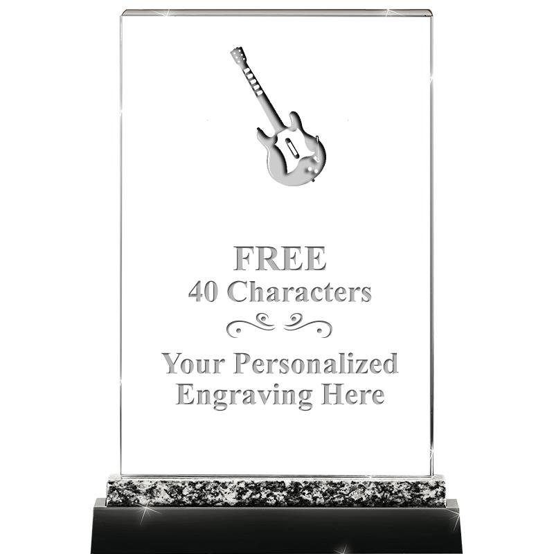 8.5" MARBLE WORKS CRYSTAL