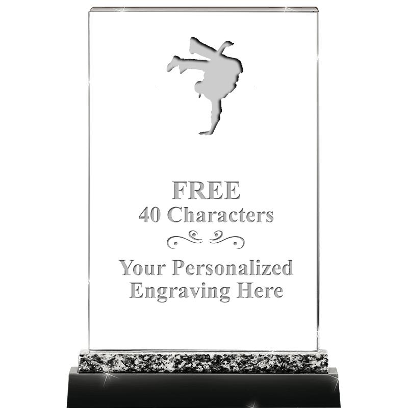 8.5" MARBLE WORKS CRYSTAL