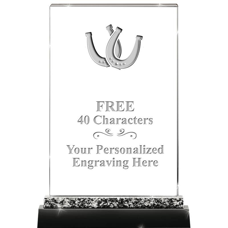 8.5" MARBLE WORKS CRYSTAL