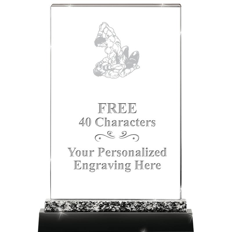 8.5" MARBLE WORKS CRYSTAL