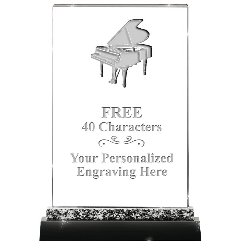 8.5" MARBLE WORKS CRYSTAL