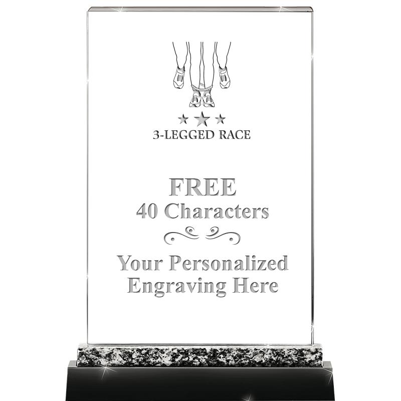 8.5" MARBLE WORKS CRYSTAL