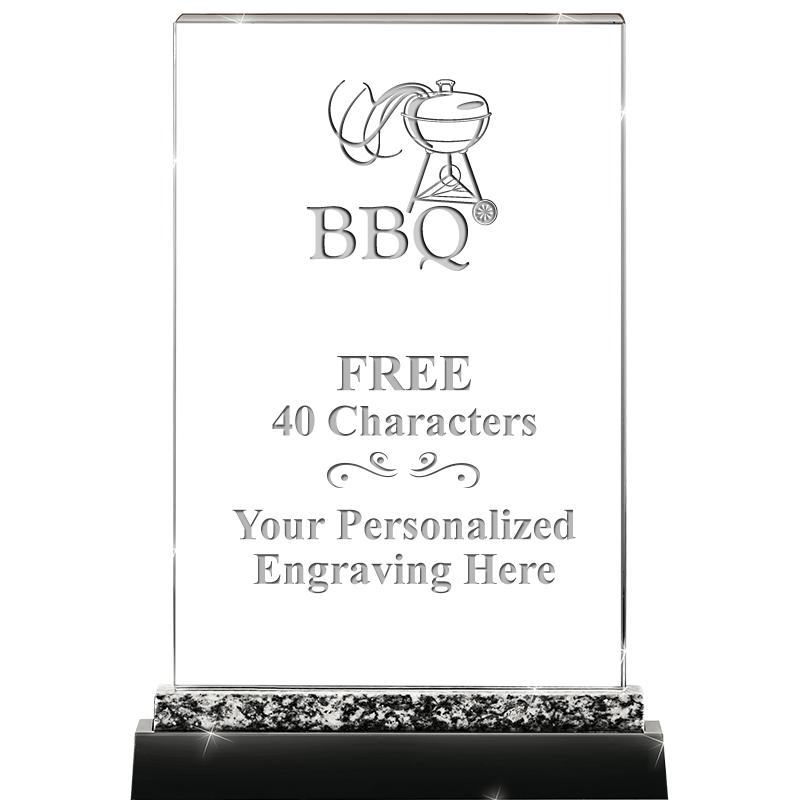 8.5" MARBLE WORKS CRYSTAL