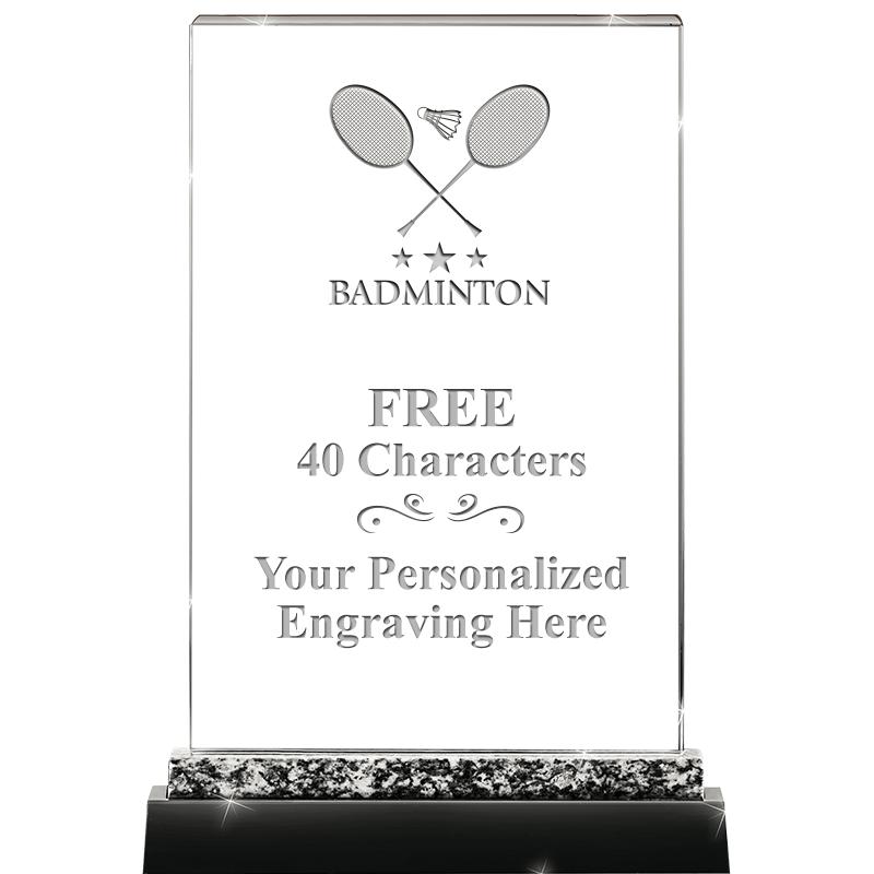 8.5" MARBLE WORKS CRYSTAL