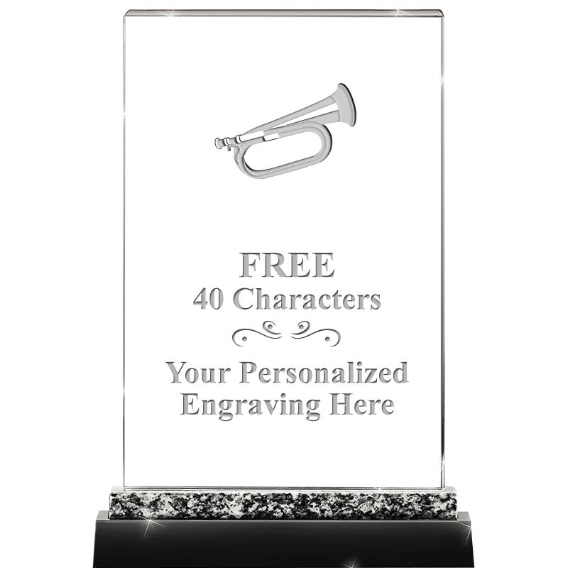 8.5" MARBLE WORKS CRYSTAL