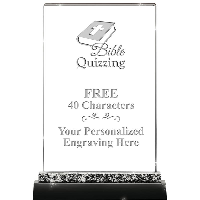 8.5" MARBLE WORKS CRYSTAL