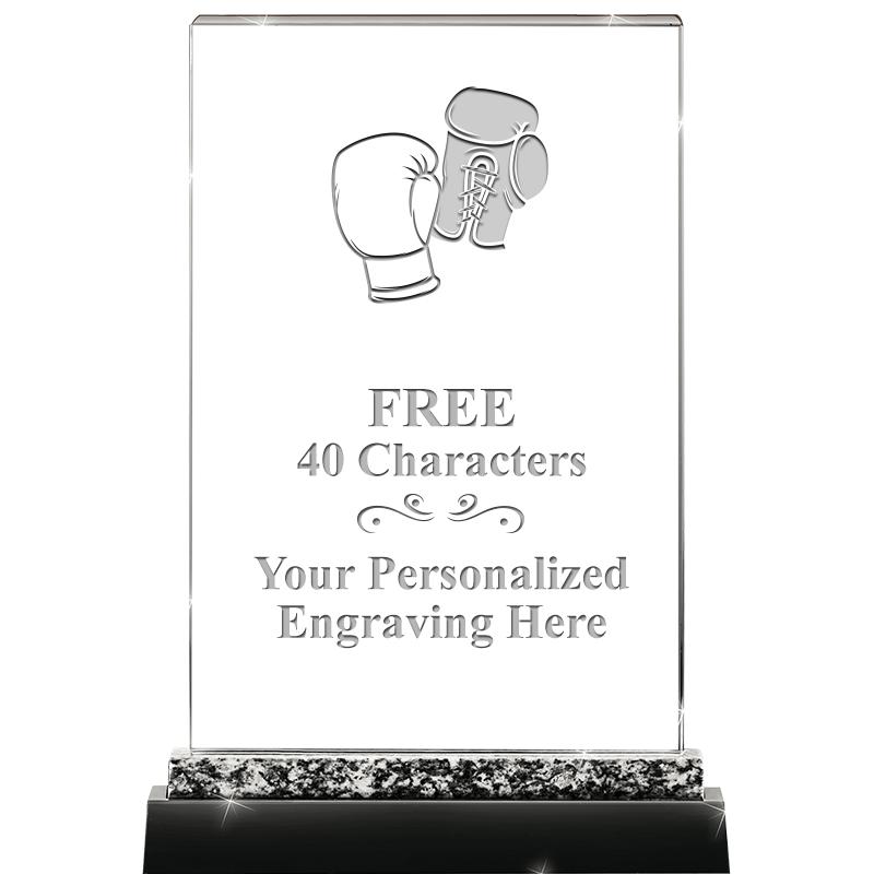 8.5" MARBLE WORKS CRYSTAL